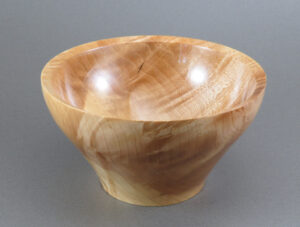 Oslo Bowl in Figured Maple