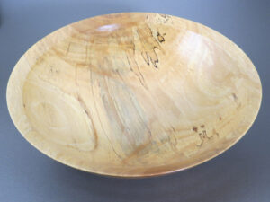 Classic Bowl in Spalted Sycamore
