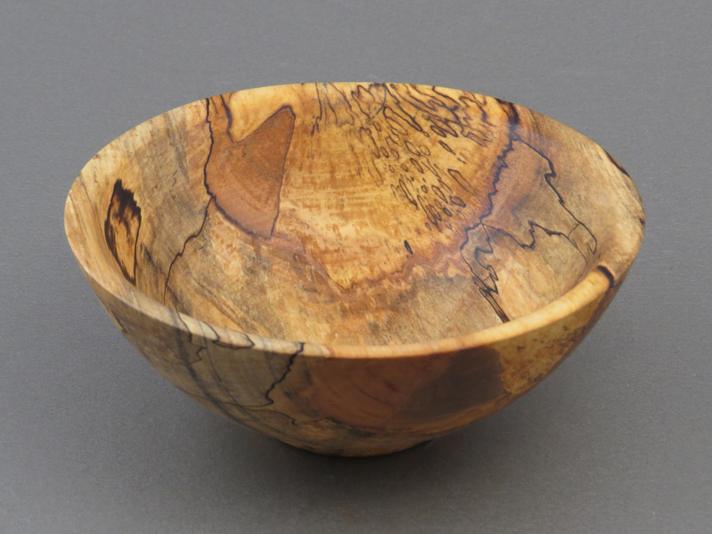 Classic Bowl in Spalted Maple - Image 5
