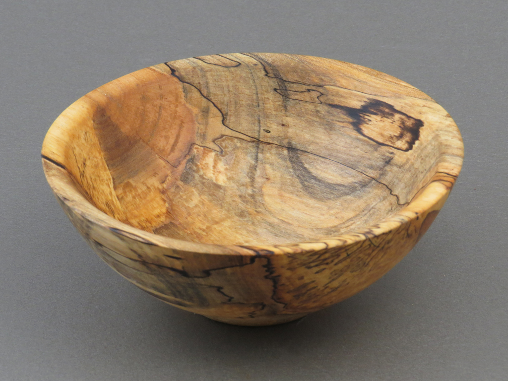 Classic Bowl in Spalted Maple - Image 4