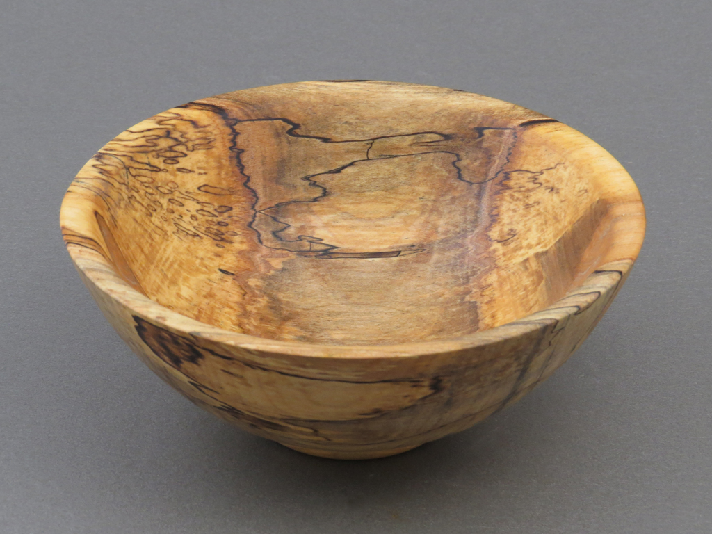 Classic Bowl in Spalted Maple - Image 3