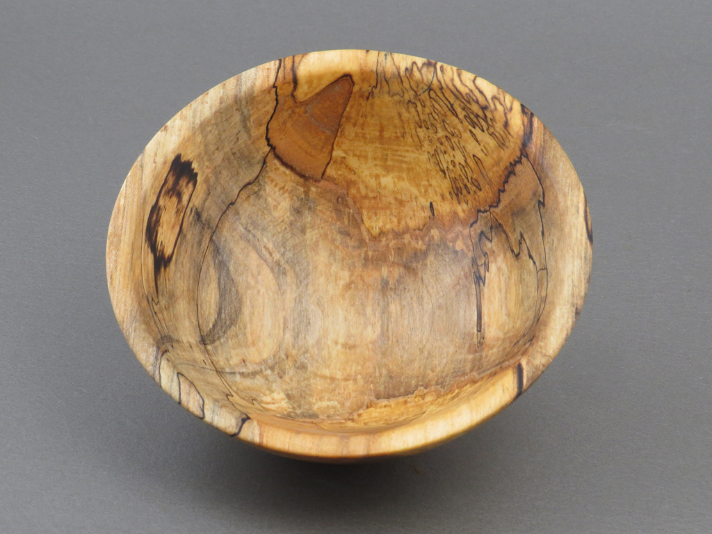 Classic Bowl in Spalted Maple - Image 2
