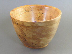 Banded Bowl in Handley Spalted Maple
